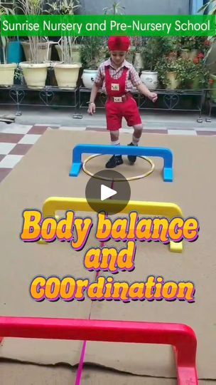 Balancing Games For Kids, Activities For Kids Preschool, Games For Children, Playbased Learning, Fun Classroom Activities, Nursery School, Creative Activities For Kids, Body Balance, Learning Through Play