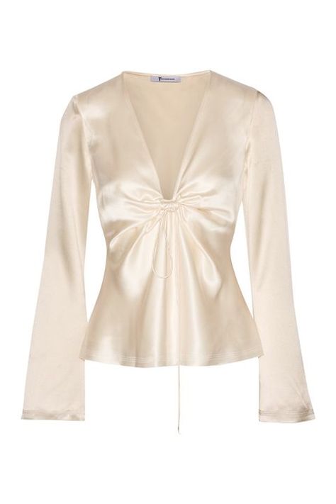 Satin Blouse Shirts, Satin Tops, Mode Zara, Mode Chanel, Satin Blouse, Satin Top, Mode Inspo, Cotton Blouse, Mode Inspiration