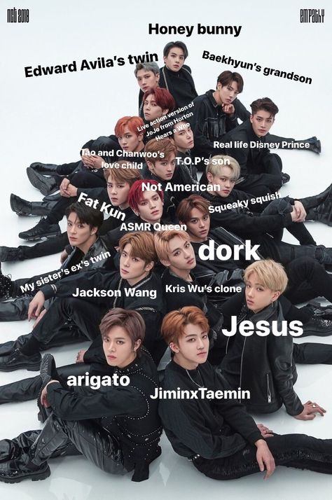 My version of NCT 2018 Nct Fandom Name, Neo Culture Technology, Nct Ships, Nct Group, Nct Jaemin, Nct Memes, Sm Entertainment, How To Speak Korean, Nct Life