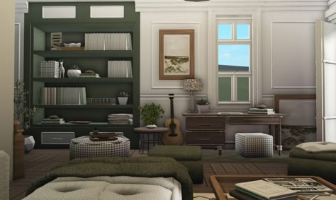 Bloxburg Shelf Decor Ideas, Bloxburg Interior Ideas Living Room, Bloxburg Bookshelf, Detailed Bloxburg House, Bloxburg Library Ideas, Bloxburg House Interior, Interior Bloxburg, Bloxburg Room Inspo, Bloxburg House Design