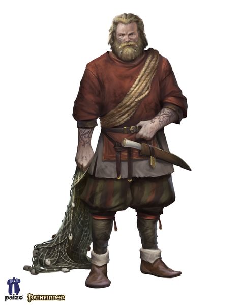 Peasant Art, Viking Character, Old Fisherman, Pathfinder Character, Fantasy Role Playing, Heroic Fantasy, Dungeons And Dragons Characters, Concept Art Character, Dnd Art