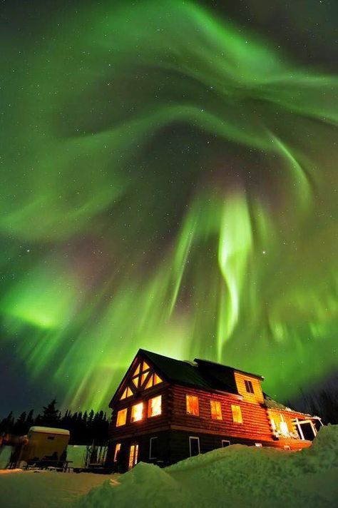 Aurora Borealis, Fairbanks, Alaska Lights In The Sky, Fairbanks Alaska, Alaska Usa, Northern Lights (aurora Borealis), Aurora Borealis Northern Lights, The Aurora, The Night Sky, Beautiful Sky, Aurora Borealis