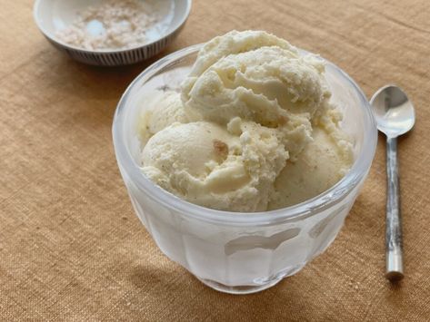 Gelato Recipes, Vanilla Gelato, Gelato Maker, Gelato Recipe, Vanilla Ice Cream Recipe, Ice Cream Base, Ice Cream At Home, Frozen Foods, Vanilla Bean Ice Cream