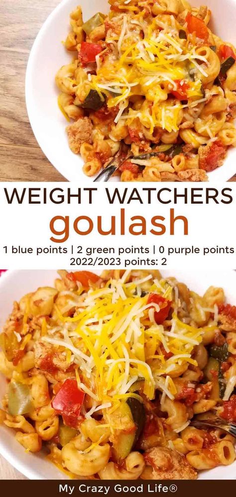 Ww Smart Points Recipes, Ww Crock Pot Recipes, We Recipes With Points 2023, Weight Watchers Fall Recipes, Ww Dinner Recipes For Family, Weight Watchers Goulash, Ww Recipes With Points 2023, Ww Blue Plan Recipes, Ww Recipes With Points