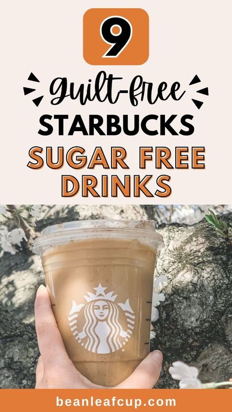 Discover 9+ sugar-free Starbucks drinks perfect for diet-conscious sippers. Find your new favourite sugar-free drink at Starbucks, from refreshing iced teas to creamy lattes. Click to explore these no-sugar drinks Starbucks offers and save for your next coffee run! Sugar Free Iced Coffee, Sugar Free Starbucks Drinks, Low Carb Starbucks, Drinks To Try, Sugar Free Drinks, Healthy Starbucks Drinks, Iced Green Tea, Starbucks Coffee Drinks, Healthy Starbucks