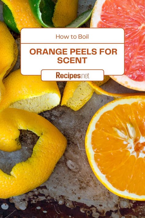 Say goodbye to synthetic scents! Discover the joy of boiling orange peels for a natural, uplifting fragrance that brightens any room. It’s a simple, eco-friendly hack to fill your home with the zesty essence of oranges. Perfect for relaxing evenings or adding a touch of freshness to your day. Unlock the secret to DIY aromatherapy and let the sweet aroma of citrus delight your senses. Transform your space with our easy-peasy orange peel boiling method! Visit Recipes.net for more cooking hacks! Boiling Orange Peels, Boil Orange Peels, Orange Peels Uses, Fruity Scents, Diy Fragrance, Orange Rooms, Orange Peels, Diy Aromatherapy, Food Substitutions