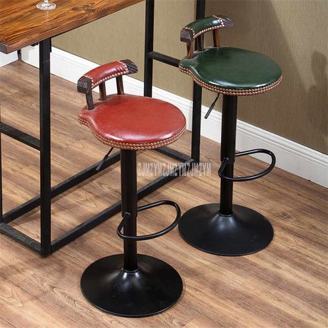 ZD14 Tier Wood Plant Shelf Pergola Particle Board Steel Frame Floor Type Wood Flower Rack Living Room Balcony Flowerpot Holder| | - AliExpress Industrial Cafe, Vintage Products, High Stool, Retro Chair, Counter Chairs, Iron Furniture, Cafe Chairs, Counter Height Stools, Counter Bar Stools