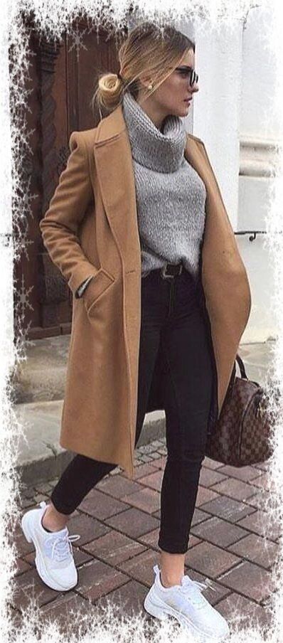 Stylish Winter Outfits, Winter Fashion Outfits Casual, Look Retro, Camel Coat, Looks Chic, Casual Winter Outfits, Autumn Outfit, Winter Outfits Women, Fall Fashion Outfits