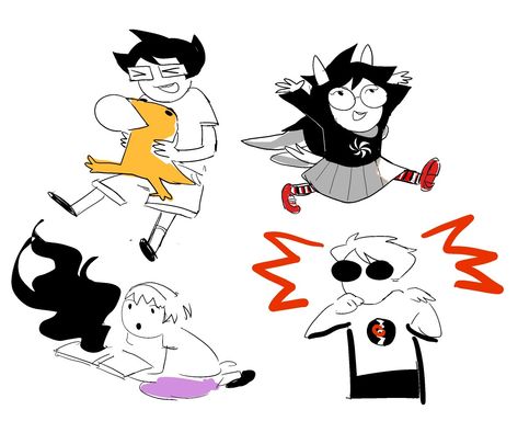 Homestuck Ship Art, Dave Strider Aesthetic, Homestuck Cute, Homestuck Karkat, Dave Strider, Homestuck Characters, Art Folder, Scott Pilgrim, Homestuck