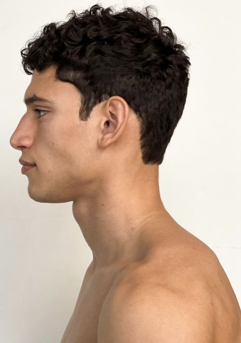 Men Profile Reference, Side Face Anatomy, Hooked Nose Men Side Profile, Bald Man Side Profile, Straight Nose Side Profile Men, Man Side Profile Reference, Mens Side Profile, Men Side Profile Drawing Reference, Men Face Reference