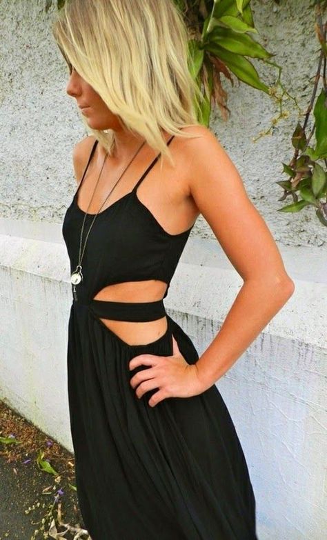 40 Ways to Style Your Maxi Dress for Summer Bachelorette Party Outfit, Mode Boho, Bohol, Cut Out Dress, Boutique Fashion, Popular Hairstyles, Out Dress, Mode Inspo, Looks Style