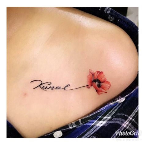 Just living is not enough… one must have sunshine, freedom and a pretty flower. . . . Artist- #abhishekpiwal Studio- @inkoholicstattoostudio . . . Find us on http://www.itattyou.com . . . #itattyou #tattooartist #tatt #tattoos #forearmtattoo #ink @tattoo.artists #inktalks #artist #tattooart #tattooed #insta #instadaily #nametattoo #kunal #colourtattoo #collarbonetattoo #bhopal #indiatattooartist Kunal Name Tattoo, Sunshine Name Tattoo, Flower Tattoo On Collar Bone, Hornet Tattoo, Girls Tattoos, Tattoo Mini, Lion Tattoo Sleeves, Mini Tattoo, Matching Couple Tattoos