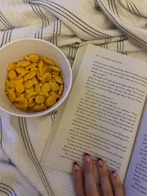 Goldfish Aesthetic Food, Goldfish Snack Aesthetic, Goldfish Crackers Aesthetic, Princess Goldfish, Miles Core, Goldfish Aesthetic, Devon Cole, Afternoon Routine, Goldfish Snack