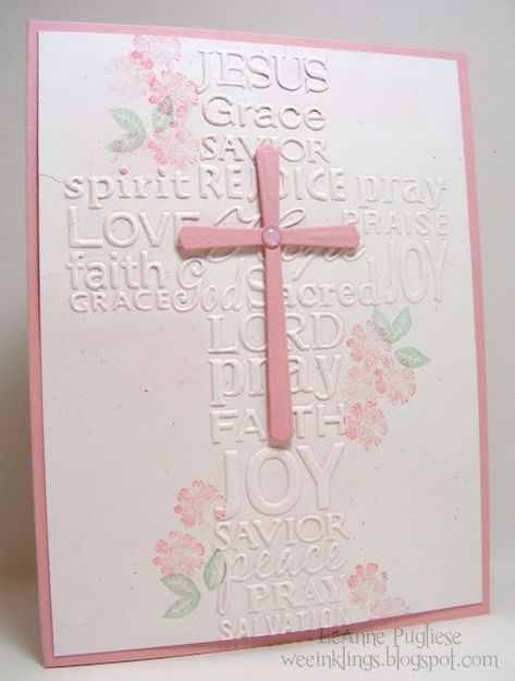 Christian Easter Cards Handmade, Cross Cards, Easter Cards Religious, Stampin Up Easter Cards, Cards Sympathy, Stampin Up Easter, Confirmation Cards, Easter Cards Handmade, Paper Greeting