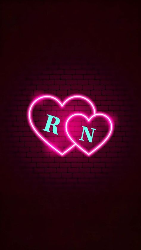 R love N in 2022 | Lettering alphabet, Love mom quotes, Lettering N Name Dp Stylish, Neon Heart Wallpaper, 300 Wallpaper, New Love Pic, R Love, Quotes Lettering, N Letter, Love Images With Name, Neon Heart