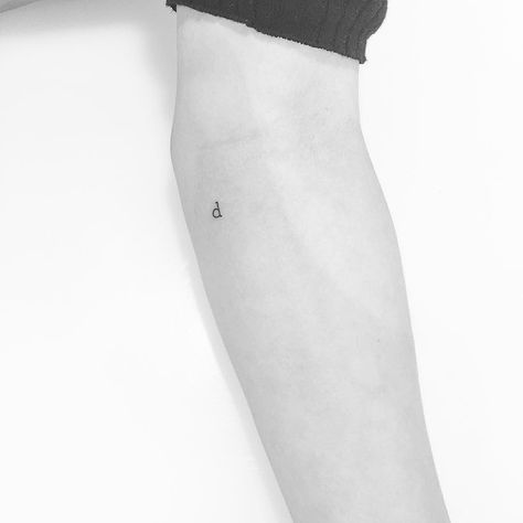 Small D Tattoo, Letter D Tattoo, Small Letter Tattoo, Jonboy Tattoo, Jon Boy, Bone Tattoos, C Tattoo, D Tattoo, Small Girl Tattoos