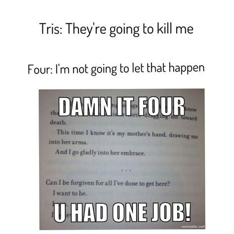 Funny Quotes From Divergent Book. QuotesGram Funny Quotes From Movies, Divergent Humor, Divergent Jokes, Quotes From Movies, Divergent Memes, Divergent Four, Insurgent Quotes, Divergent Book, Divergent Hunger Games