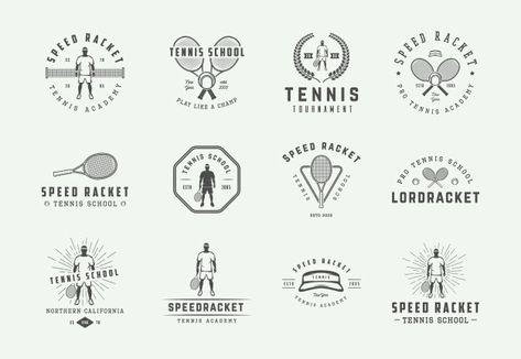 Tennis Shirts Designs, Softball Logos, Sports Brand Logos, Vintage Shirt Design, Sport Logo Design, Sport Shirt Design, Travel Brochure Template, Sport Shop, Elements Illustration