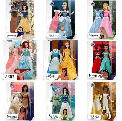 Disney Princess Doll Collection, Disney Princess Doll, Disney Barbie Dolls, Barbie Disney, Disney Animators Collection, Barbie Collector Dolls, Disney Doll, Disney Princess Dolls, Princess Toys