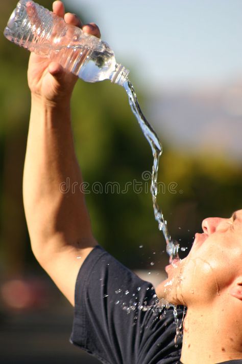 Got Water?. Man spilling water into his mouth , #AFFILIATE, #Man, #Water, #spilling, #mouth, #water #ad Water Meme, Man Water, Mouth Watering Food, Mouth Watering, Drinking Water, Royalty Free Stock Photos, Water Bottle, Stock Images, Nutrition