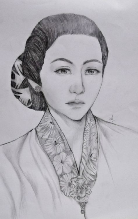 #selamat #harikemerdekaan #17Agustus Ibu Kartini, Sketch, Male Sketch, Quick Saves, Art