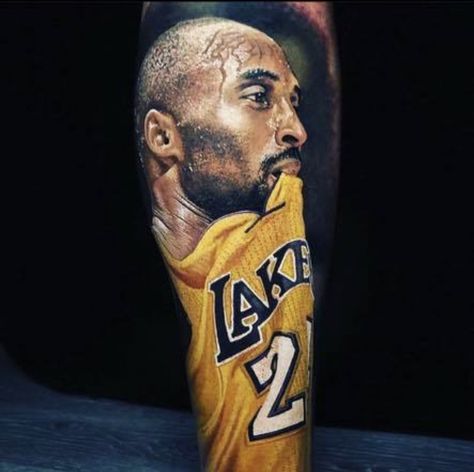 Kobe Tattoo, Rush Tattoo, Steve Butcher Tattoo, Basketball Tattoos, Gigi Bryant, New Zealand Tattoo, Portrait Tattoos, Kobe Bryant Family, James Jones