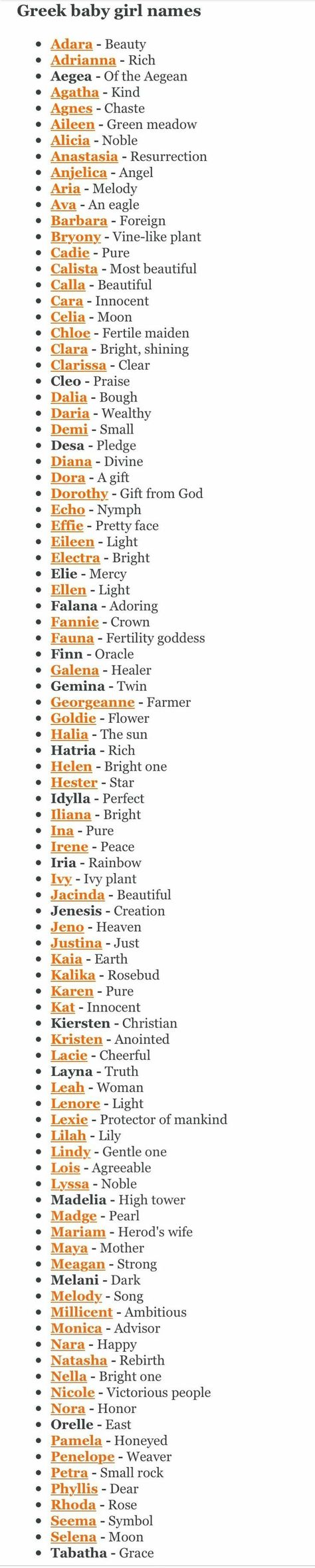 Feminine Greek Names Greek Baby Girl Names, Naming Characters, Greek Girl Names, Best Girl Names, Country Ideas, Greek Names, Best Character Names, Fantasy Names