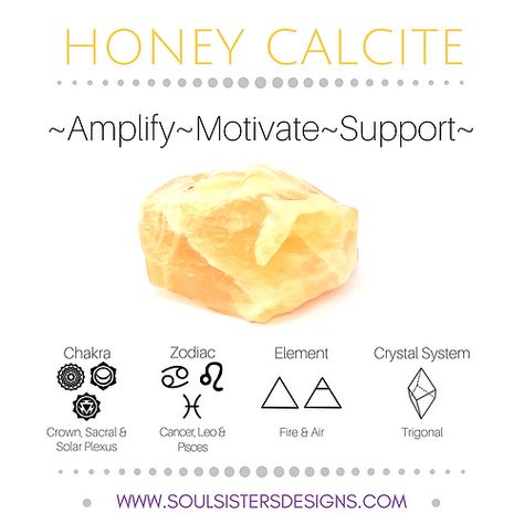 Crystal Lattice, Leo Pisces, Honey Calcite, Crystal Guide, Gemstone Properties, Crystal System, Metaphysical Healing, Crystals Healing Properties, Spiritual Crystals