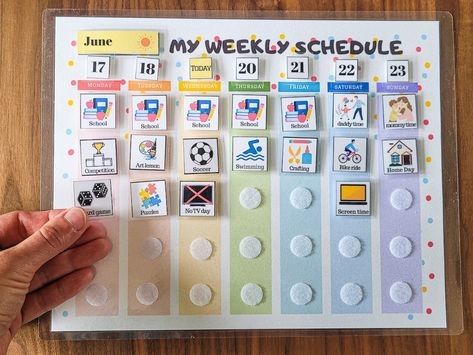 This Calendars & Planners item by RudensArt has 1033 favorites from Etsy shoppers. Ships from United States. Listed on Aug 8, 2024 Visual Schedule For Toddlers, Schedule For Toddlers, Toddler Schedule, Visual Schedules, Visual Schedule, Kids Schedule, Kids Planner, Routine Chart, Daily Calendar