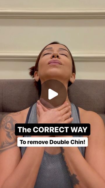 Face Yoga by Prriya Khandelwal on Instagram: "The 𝗙𝗜𝗥𝗦𝗧 𝗦𝗧𝗘𝗣 to reverse Double Chin, Neck Lines, Loose Neck Skin is to relax the tension in your Platsyma (neck muscle) & your SCM (muscle of youth). ⁣ ⁣ 𝘖𝘧 𝘤𝘰𝘶𝘳𝘴𝘦 𝘺𝘰𝘶 𝘯𝘦𝘦𝘥 𝘵𝘰 𝘴𝘶𝘱𝘱𝘭𝘦𝘮𝘦𝘯𝘵 𝘵𝘩𝘪𝘴 𝘸𝘪𝘵𝘩 𝘢 𝘩𝘦𝘢𝘭𝘵𝘩𝘺 𝘭𝘪𝘧𝘦𝘴𝘵𝘺𝘭𝘦 𝘰𝘧 𝘧𝘰𝘰𝘥 𝘢𝘯𝘥 𝘦𝘹𝘦𝘳𝘤𝘪𝘴𝘦! ⁣ ⁣ It doesn’t have to be complicated you just need to correct course & teacher 😀⁣ ⁣ Comment below for more information on my ⁣ 🌸Online Face Yoga Courses⁣ 🌸Upcoming Bootcamps ⁣ 🌸Personalised One on One session with me⁣ ⁣ Please do 𝘀𝗮𝘃𝗲 & 𝘀𝗵𝗮𝗿𝗲 this post with someone who would benefit for it! ⁣ ⁣ ➡️➡️ Follow for more! ⁣ ⁣ ⁣ ⁣ ⁣ ⁣ ⁣ ⁣ ⁣ ⁣ ⁣ ⁣ ⁣ Disclaimer⁣ The music used if for representation purposes & the rights of the Exercise For Neck Lines, Neck Yoga Facial Exercises, Neck Exercises For Women Double Chin, Face Exercises For Double Chin, Face Muscle Exercises, Face Yoga For Double Chin, Double Chin Face Yoga, Neck Exercises For Women, Scm Muscle