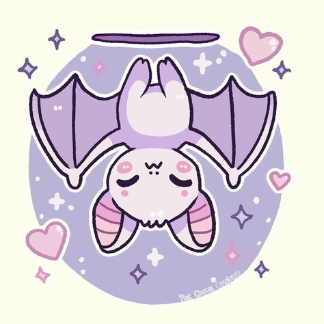 “Sweet dreams, little bat! 🦇💤 This sleepy bat is here to bring some cozy cuteness to your spooky collection. Perfect for anyone who loves a touch of goth with their glow-up! 🌙💖 #PastelGoth #SleepingBat #SpookyCute #TheChaosConjurer” Kawaii Bat, Bat Cute, Dark Kawaii, Fruit Bat, Sublimation Ideas, Pastel Goth, The Conjuring, Glow Up?, Tattoo Inspo