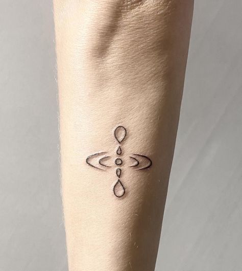 Mindfulness Symbol Tattoo Exhale Tattoo, Inhale Exhale Tattoo, Mindfulness Tattoo, Simplicity Tattoos, Tattoo Ideas Forearm, Inner Peace Tattoo, Mindfulness Symbol, Peace Tattoos, Zelda Tattoo