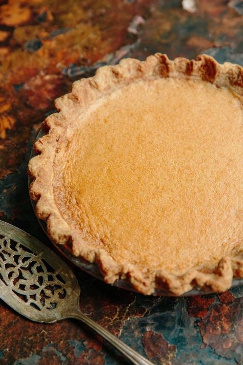 Maple–Browned Butter Pie: A Beloved Dessert At Tandem Coffee + Bakery In Portland Lemon Buttermilk Pie, Coffee Bakery, Bojon Gourmet, Buttermilk Pie, Milk Street, Custard Filling, Browned Butter, Butter Pie, Most Popular Recipes