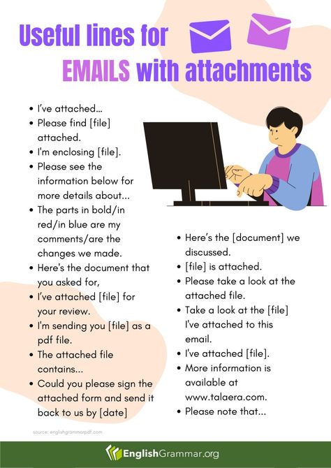 Email Starting Lines, Work Email Etiquette, Out Of Office Email, Improve English Writing, Email Attachment, Business Communication Skills, Business Writing Skills, Work Etiquette, Improve Writing Skills