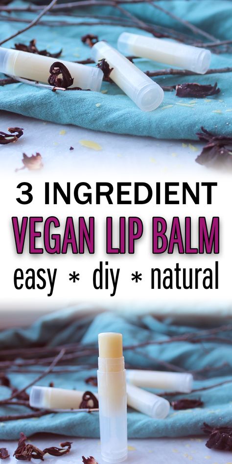 Chapstick Diy, Vegan Lip Balm Recipe, Chapstick Recipe, Healing Lip Balm, Homemade Lip Balm Recipe, Lip Balm Recipe, Diy Lip Balm Recipes, Lip Care Diy, Balm Recipe