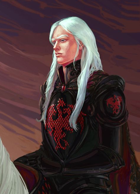 Rhaegar Targaryen by paradanmellow Daenerys Cosplay, Rhaegar And Lyanna, Rhaegar Targaryen, Game Of Thrones Books, Game Of Thrones Artwork, Targaryen Art, Asoiaf Art, Gra O Tron, Game Of Thrones Art