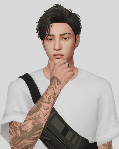 Sims 4 Male Sims Download, Sims 4 Hair Male, Sims 4 Male Clothes, Sims 4 Tsr, Sims 4 Cas Mods, The Sims 4 Pc, Pelo Sims, My Sims, Sims 4 Mm Cc