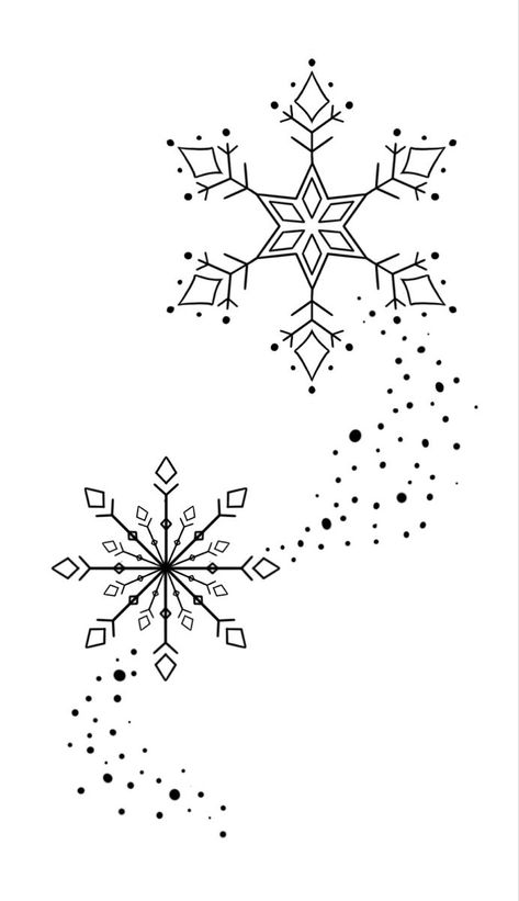 Half Snowflake Tattoo, Fine Line Snowflake Tattoo, Frozen Tattoo Disney, Snowflake Drawing Art, Snowflake Tattoo Design, Snowflake Drawings, Laser Games, Snow Flake Pattern, Frozen Tattoo