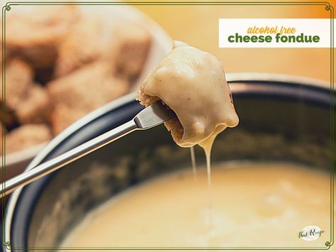 Alcohol Free Cheese Fondue Cheese Fondue Recipe Easy, Best Cheese Fondue, Easy Cheese Fondue, Fondue Dippers, Ramos Gin Fizz, Fondue Recipes Cheese, Fondue Recipes, Rusty Nail, Easy Cheese