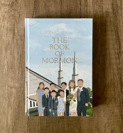 full cover Dallas Temple painting! Painting On Book Of Mormon, Painting Book Of Mormon Cover Easy, Paint Book Of Mormon, Cute Book Of Mormon Paintings, Book If Mormon Painting, Mormon Paintings, Painted Book Of Mormon, Temple Painting, The Book Of Mormon