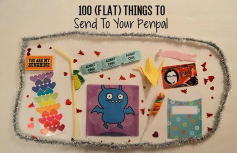 Struggling for ideas of cheap, flat things you can send with your letters? Here's a list of 100 things to send to your penpals. Things To Send To Penpal, Things To Put In Letters, Snailmail Ideas, Letters Mail, Paint Chip Cards, Penpal Ideas, Snail Mail Inspiration, Snail Mail Pen Pals, Mail Ideas