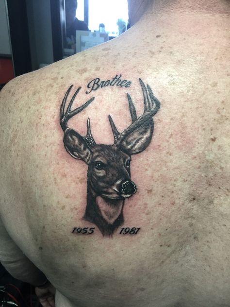 Deer Face Tattoo, Deer Memorial Tattoo, Deer Antler Tattoo, Deer Hunting Tattoos, Buck Tattoo, Fawn Tattoo, Deer Tattoos, Grandpa Tattoo, Image Tattoo