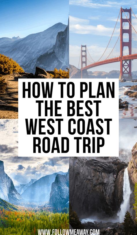 Drive The West Coast, Road Trip West Coast, Seattle Road Trip, West Coast Road Trip Itinerary, United States Road Trip, Pacific Coast Road Trip, Tips For Driving, California Coast Road Trip, West Coast Travel