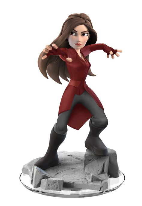 ArtStation - Scarlet Witch Disney Infinity Style, Anthony Expert 3d Chibi, Witch Disney, Marvel 616, Disney Infinity Characters, Disney Infinity Figures, Marvel Infinity, Mega Pokemon, Infinity Art, Marvel Toys