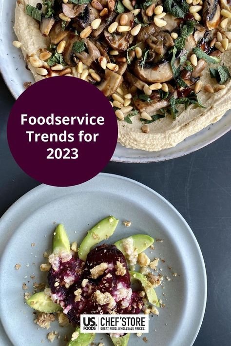 Foodservice Trends for 2023 Restaurant Trends 2023, Restaurant Design Trends 2023, Trending Food Recipes 2023, Food Trend 2023, Trending Food 2023, New Food Trends 2023, Food Trends For 2023, 2023 Catering Trends, Food Trends 2023