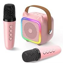 Mini Karaoke, Karaoke Machine, Kids Electronics, Crystal Aesthetic, Christmas Pink, Wireless Microphone, Music App, Bluetooth Speakers Portable, Kids Songs