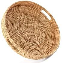 Rattan Serving Tray, Snack Bread, Breakfast Drinks, Table Breakfast, Bread Fruit, Rattan Tray, Wicker Tray, Woven Baskets, Fruit Vegetables