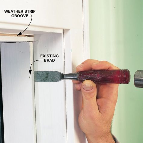 Weatherproofing Doors, Drafty Doors, Steel Entry Doors, Door Weather Stripping, Door Sweep, Door Draft, Home Insulation, Door Repair, Family Handyman