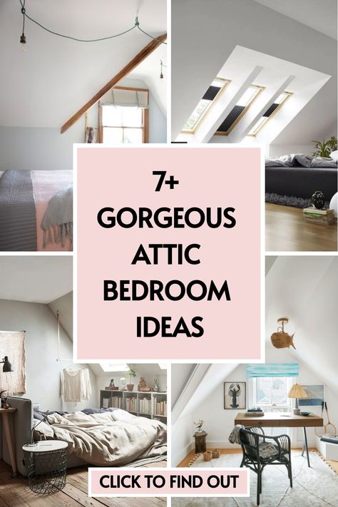 7 attic bedroom ideas Attic Bedroom Paint Ideas, Attic Bedroom Aesthetic, Deep Blue Bedding, Bedroom Storage Hacks, Attic Workspace, Simple Wooden Desks, Attic Bedroom Decor, Bedroom Aesthetic Ideas, Attic Bedroom Ideas