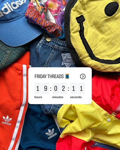 Oh she’s back💥 Tomorrow Friday Threads, 12.30pm on the grid. Pop on that countdown (in stories) and I’ll see you there. #bediddy #kidsvintage #kidsthrift #prelovedkidsclothes #secondhandnotsecondbest Vintage Children, See You, Instagram Story, Thread, Quick Saves, Instagram